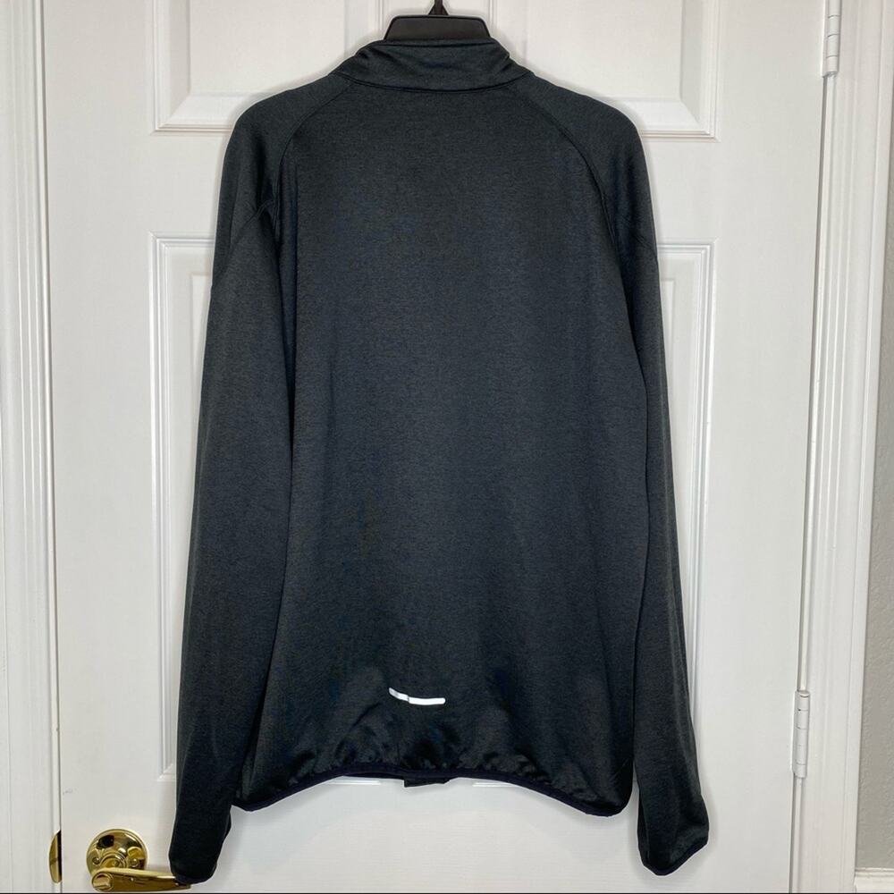 SKECHERS PERFORMANCE Men’s Quilted Puffer Front Zip Up Jacket Black Size Large - Picture 3 of 8